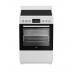 BFCB60VMW Beko  60cm Aeroperfect Freestanding Electric Cooker with Ceramic Cooktop, AirFry & SteamAdd 
